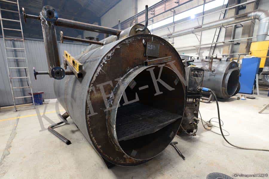 Конструкция твердотопливного парогенератора Конструкция парогенератора