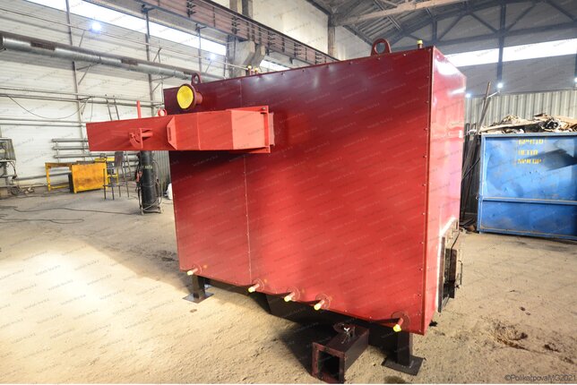 Водогрейный котел 800 кВт работающий без дымососа