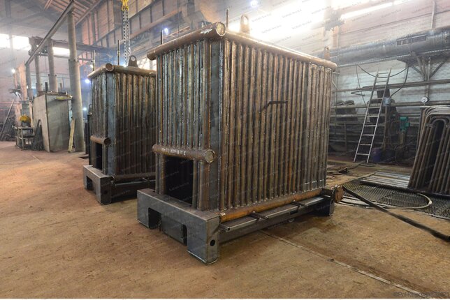 Угольный котел 1200 кВт - изготовление