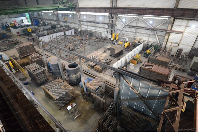 Производство котлов КВм 1.16 МВт