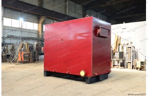 Котел на дровах 0.4 МВт промышленный