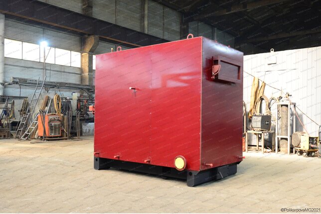 Котел на дровах 250 кВт промышленный