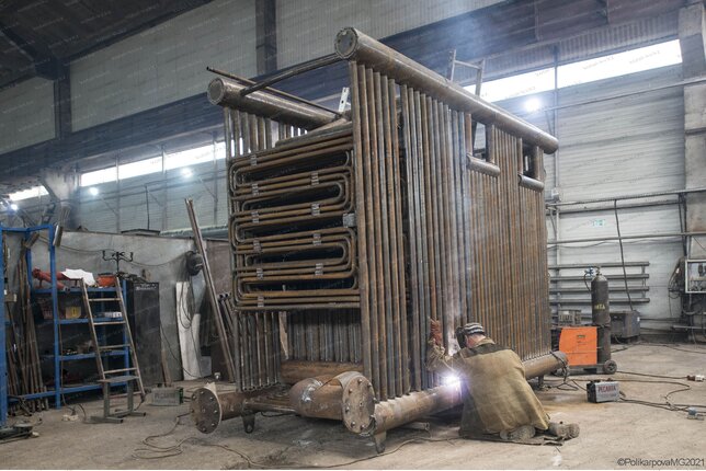 Изготовление котла 3.0 МВт с топкой ЗП РПК