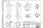 Чертеж циклона СДК-ЦН-33-800-1П