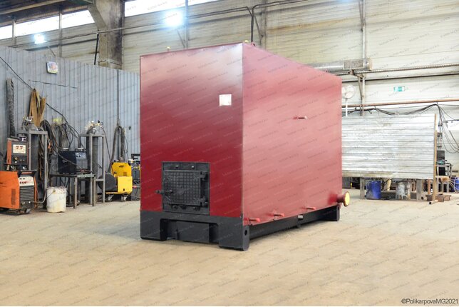 Отопительный твердотопливный котел 1280 кВт