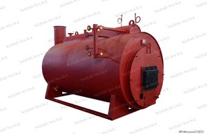 Котел паровой 0.7 т 170 С на угле